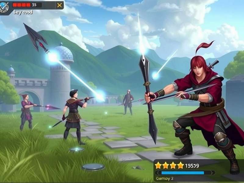 Determied Spear Duelist Gameplay Screenshot